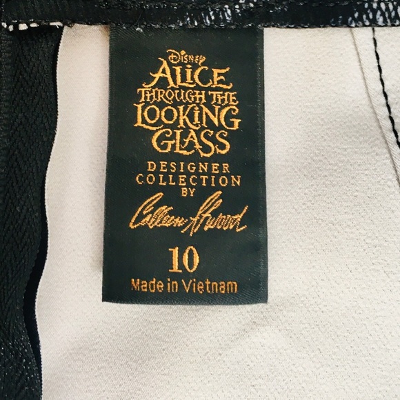 Disney Colleen Atwood Black Cheshire Cat Skirt 10 - Picture 6 of 10